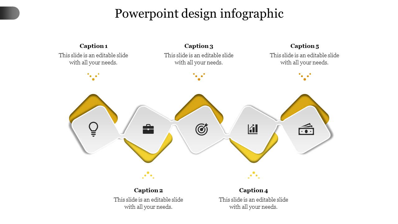 powerpoint design infographic-5-Yellow